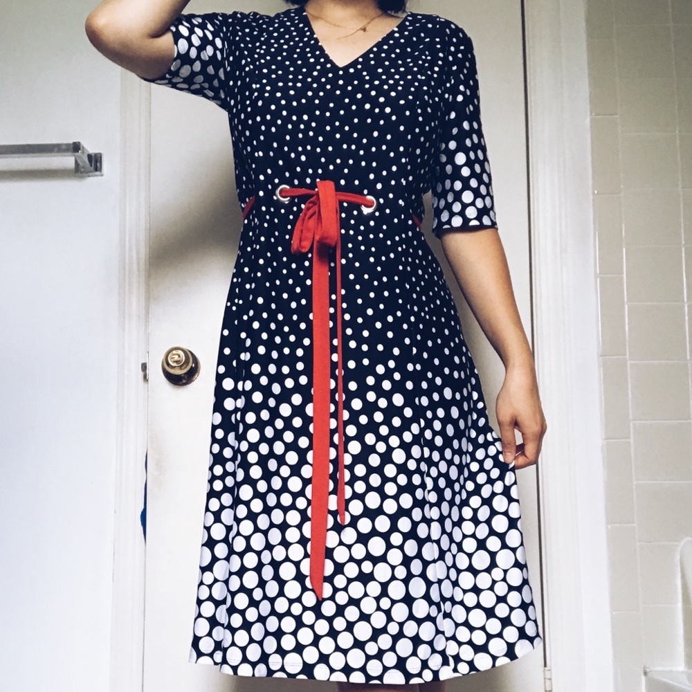 Polka dot dress